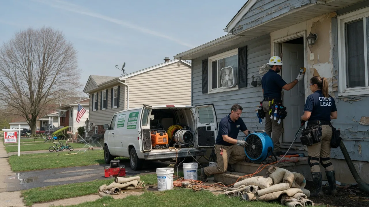 Flood Cleanup in Melvindale, MI near me